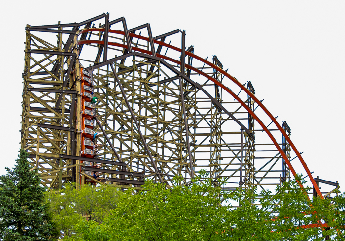 Goliath Media Day at Six Flags Great America, Gurnee, Illinois