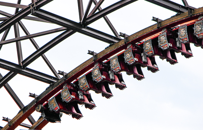 The New for 2014 Goliath Rollerciaster - Goliath Media Day at Six Flags Great America, Gurnee, Illinois