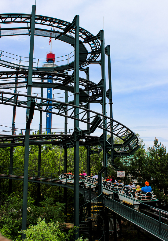 Goliath Media Day at Six Flags Great America, Gurnee, Illinois