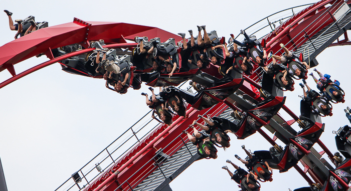 Goliath Media Day at Six Flags Great America, Gurnee, Illinois