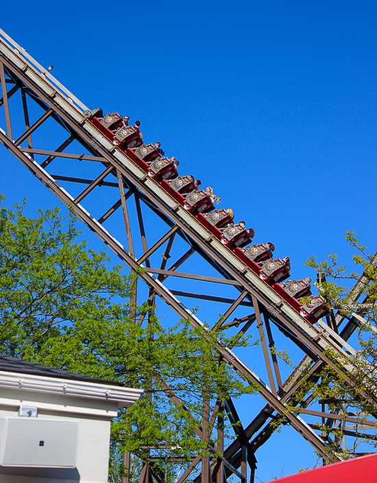 The Goliath Roller Coaster at Six Flags Great America, Gurnee, Illinois