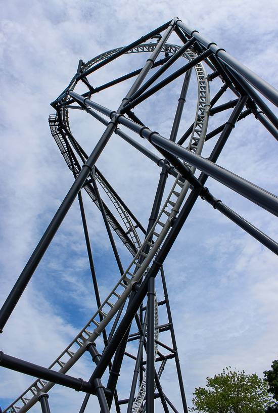 The Maxx Force Roller Coaster at Six Flags Great America, Gurnee, Illinois