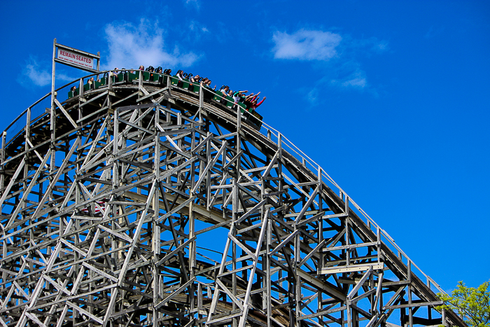 The Viper Roller Coaster at Six Flags Great America, Gurnee, Illinois