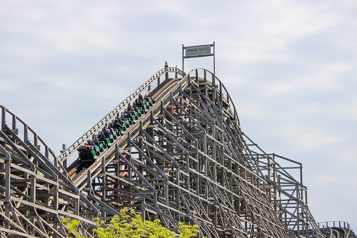 The Viper Roller Coaster at Six Flags Great America, Gurnee, Illinois