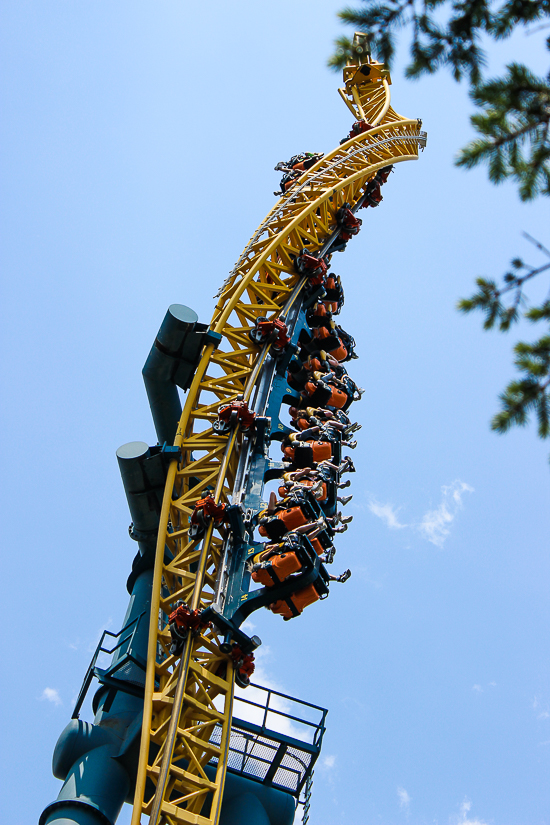 The Vertical Velcity Roller Coaster at Six Flags Great America, Gurnee, Illinois