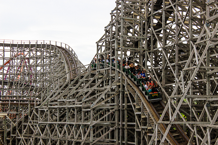 The Viper Roller Coaster at Six Flags Great America, Gurnee, Illinois