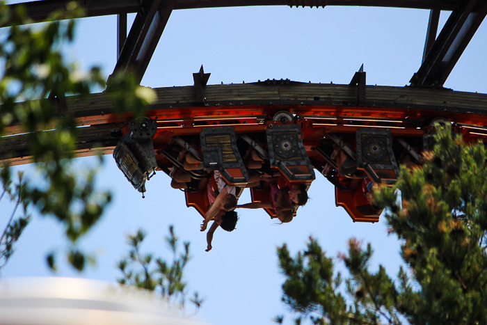 The Goliath Roller Coaster at Six Flags Great America, Gurnee, Illinois