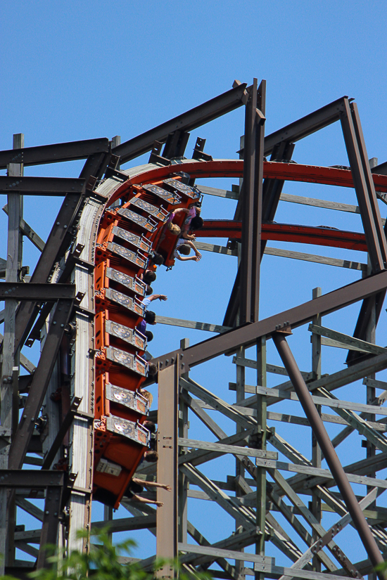 The Goliath Roller Coaster at Six Flags Great America, Gurnee, Illinois