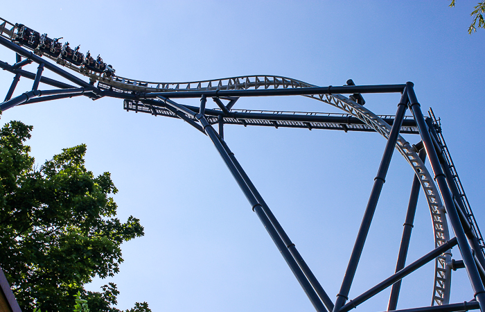 The Maxx Force Roller Coaster at Six Flags Great America, Gurnee, Illinois