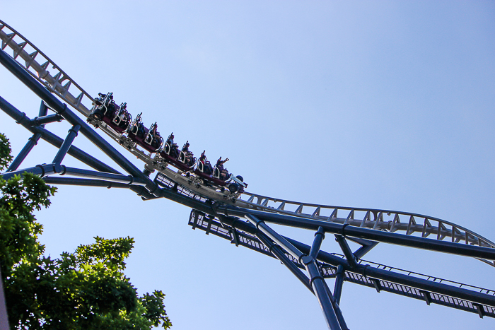 The Maxx Force Roller Coaster at Six Flags Great America, Gurnee, Illinois