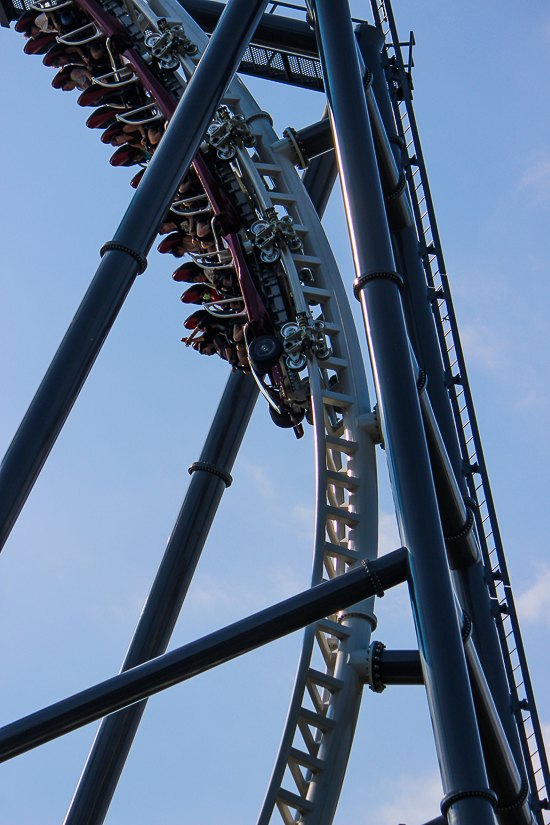 The Maxx Force Roller Coaster at Six Flags Great America, Gurnee, Illinois