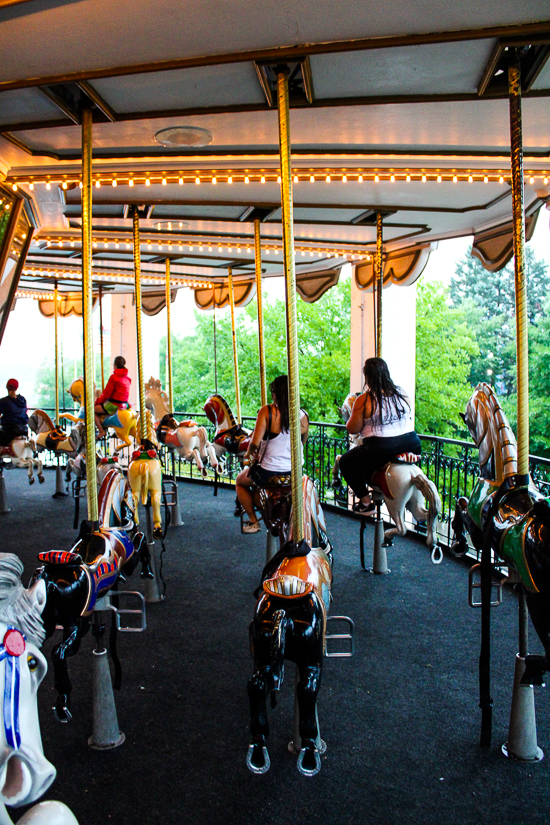 The The Columbia Carousel at Six Flags Great America, Gurnee, Illinois