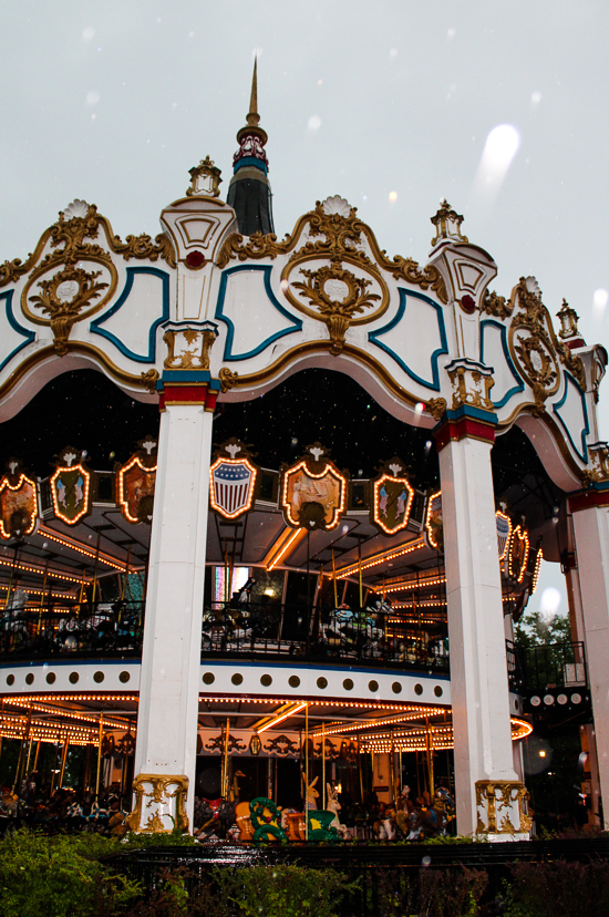 The Columbia Carousel at Six Flags Great America, Gurnee, Illinois