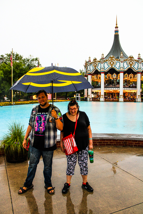 The The Columbia Carousel at Six Flags Great America, Gurnee, Illinois