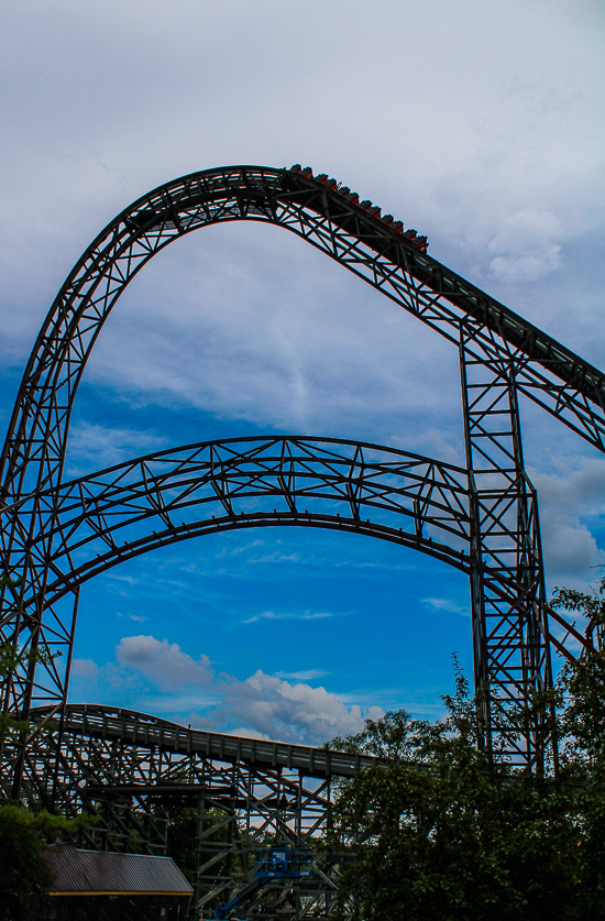 The Goliath  roller coaster at Six Flags Great America, Gurnee, Illinois