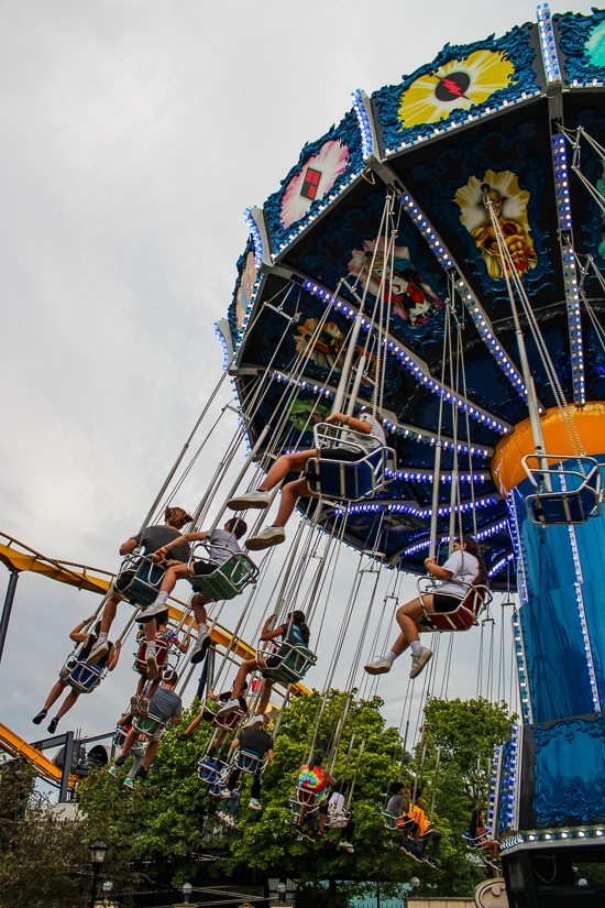 The Super Villians Swing at Six Flags Great America, Gurnee, Illinois