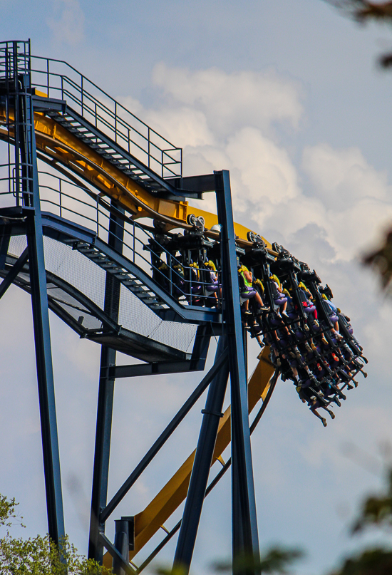 Batman:  The Ride at Six Flags Great America, Gurnee, Illinois