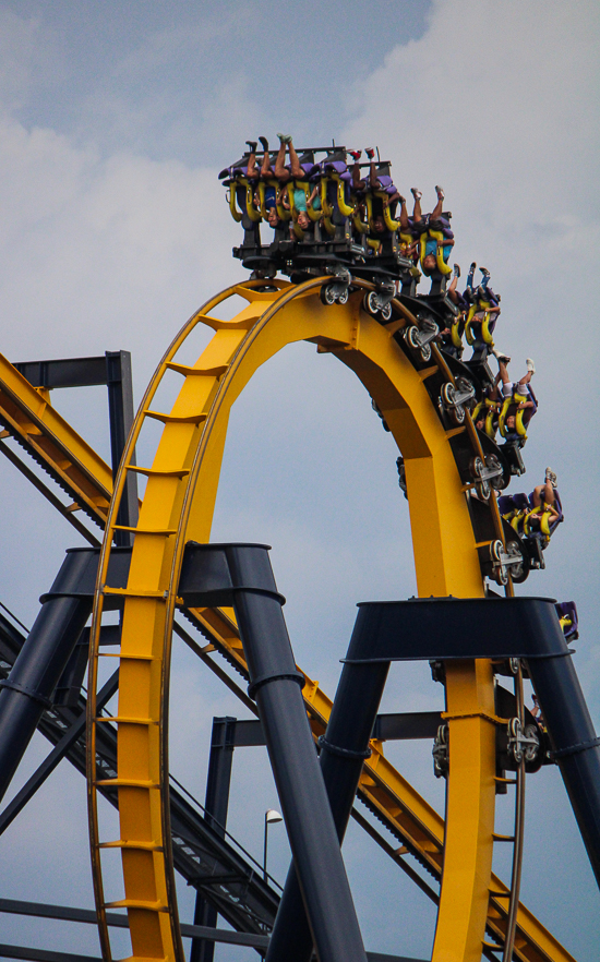 Batman:  The Ride at Six Flags Great America, Gurnee, Illinois