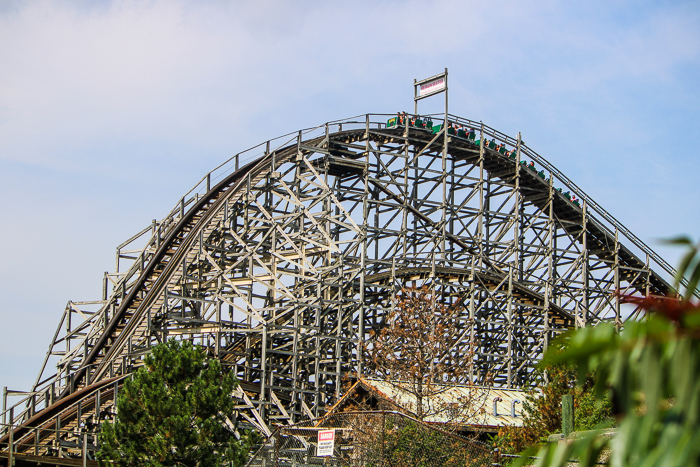 The Viper roller coaster at Six Flags Great America, Gurnee, Illinois