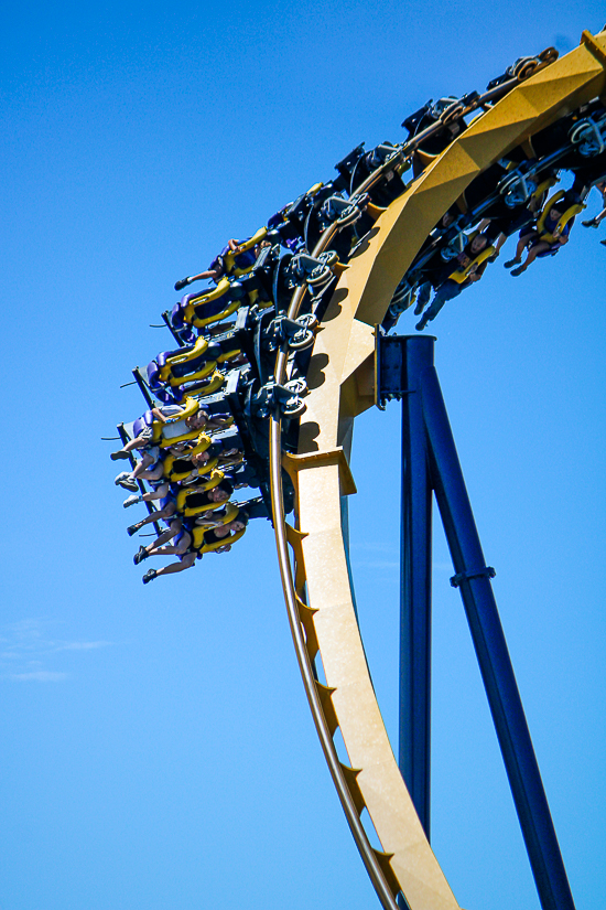 Batman  The Ride roller coaster at Six Flags Great America, Gurnee, Illinois