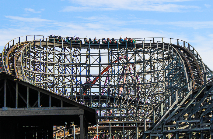 The Viper Roller Coaster at Six Flags Great America, Gurnee, Illinois