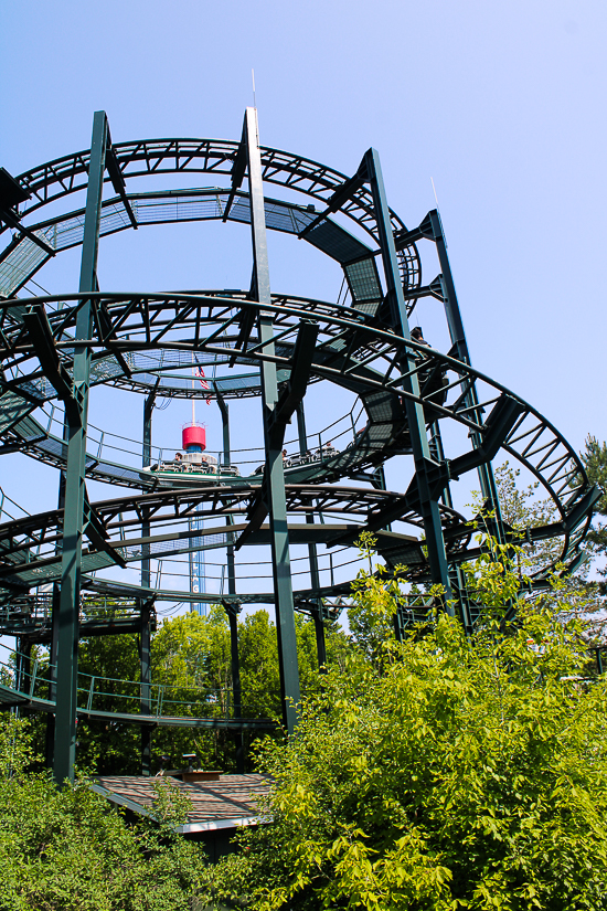 The Whizzer at Six Flags Great America, Gurnee, Illinois