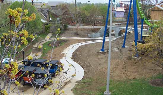 Antique Car Construction @ Six Flags Kentucky Kingdom