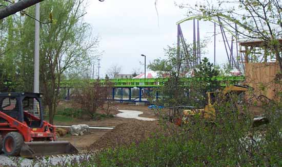 Greezed Lightnin' Construction @ Six Flags Kentucky Kingdom