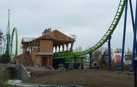 Greezed Lightnin' Construction @ Six Flags Kentucky Kingdom