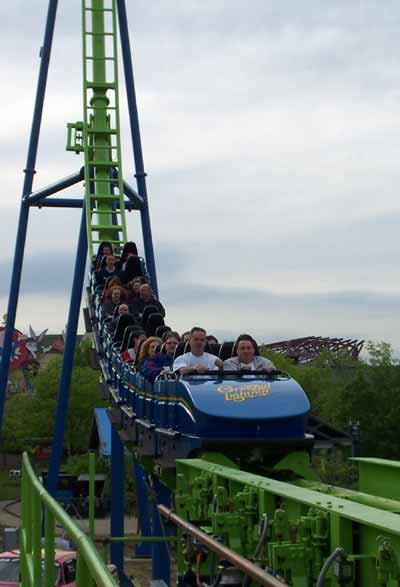 Greezed Lightnin's Back Spike @ Six Flags Kentucky Kingdom