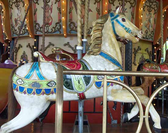 Six Flags Kentucky Kingdom's Carousel