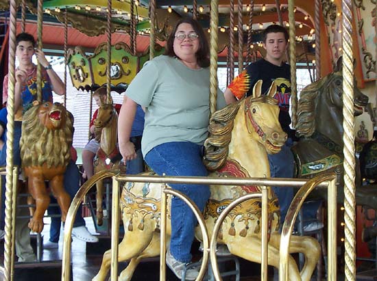 International Carousel at Six Flags Kentucky Kingdom
