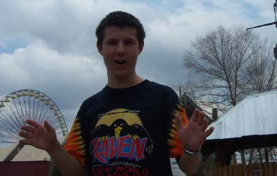 Casey at Six Flags Kentucky Kingdom