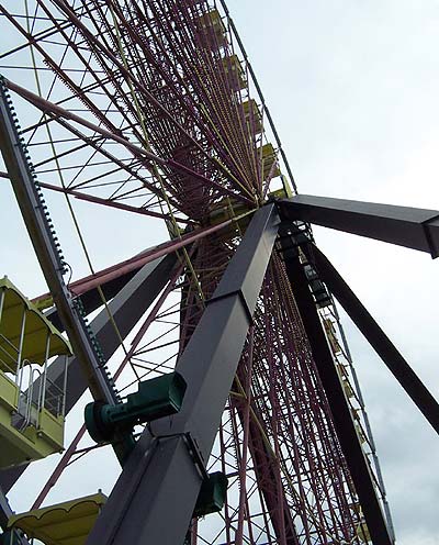 The Giant Wheel at Six Flags Kentucky Kingdom