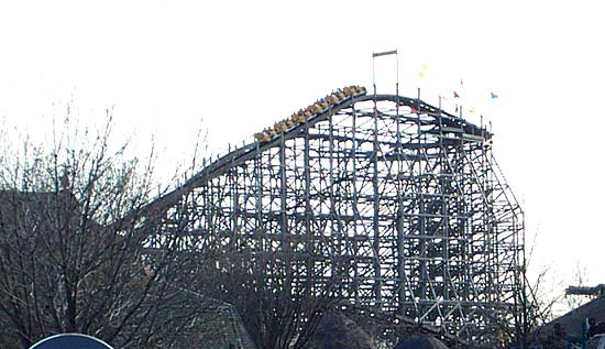 Thunder Run Rollercoaster at Six Flags Kentucky Kingdom