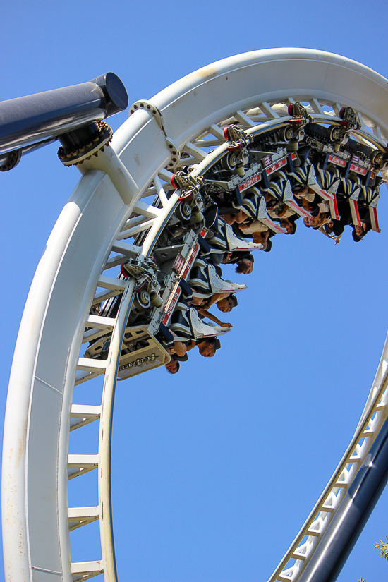  The Full Throttle rollercoaster - The American Coaster Enthusiasts Coaster Con 42 at Six Flags Magic Mountain in Valencia, California