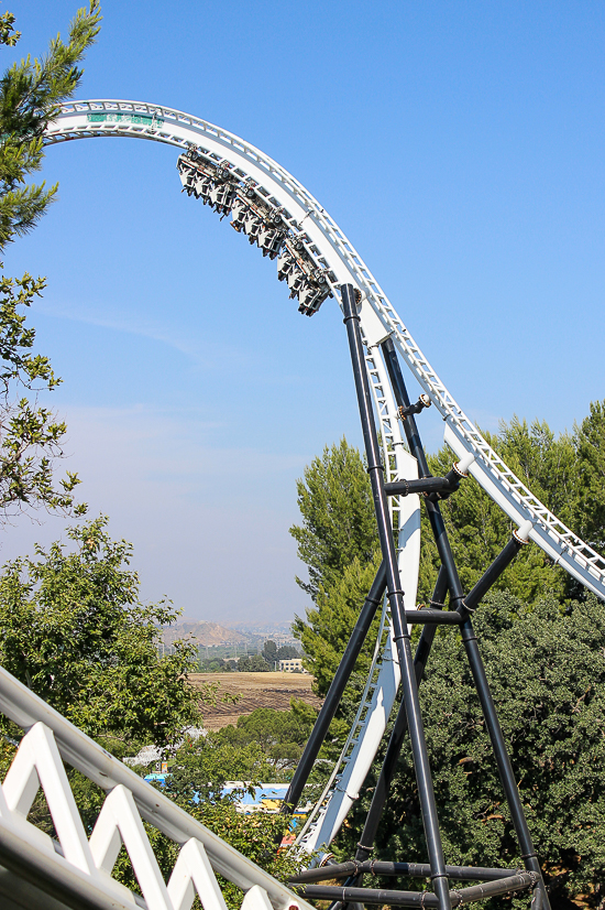 The Full Throttle Rollercoaster - The American Coaster Enthusiasts Coaster Con 42 at Six Flags Magic Mountain in Valencia, California