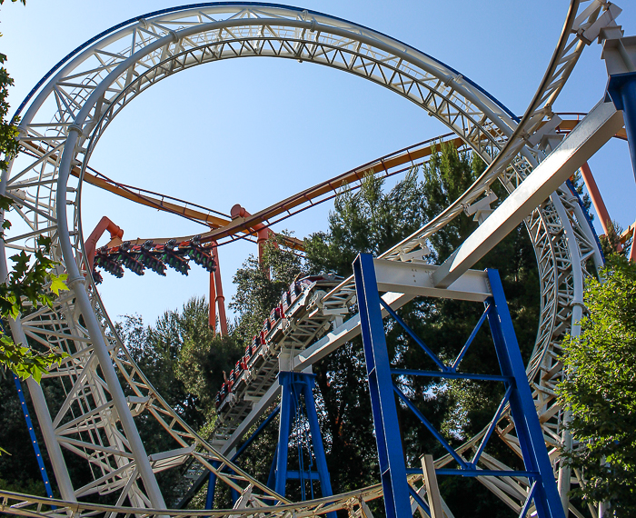 The Great American Revolution Rollercoaster - The American Coaster Enthusiasts Coaster Con 42 at Six Flags Magic Mountain in Valencia, California