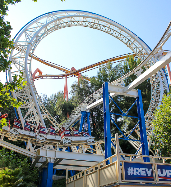 The Great American Revolution Rollercoaster - The American Coaster Enthusiasts Coaster Con 42 at Six Flags Magic Mountain in Valencia, California