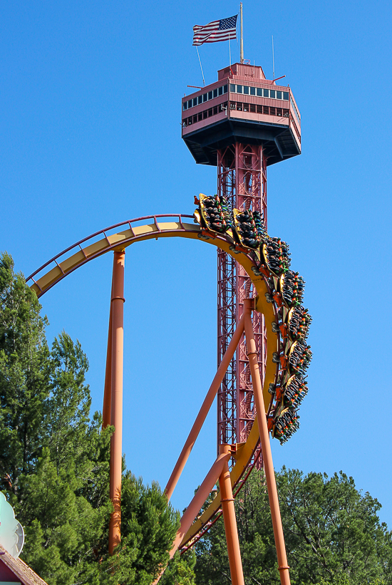 The Tatsu Roller Coaster - The American Coaster Enthusiasts Coaster Con 42 at Six Flags Magic Mountain in Valencia, California