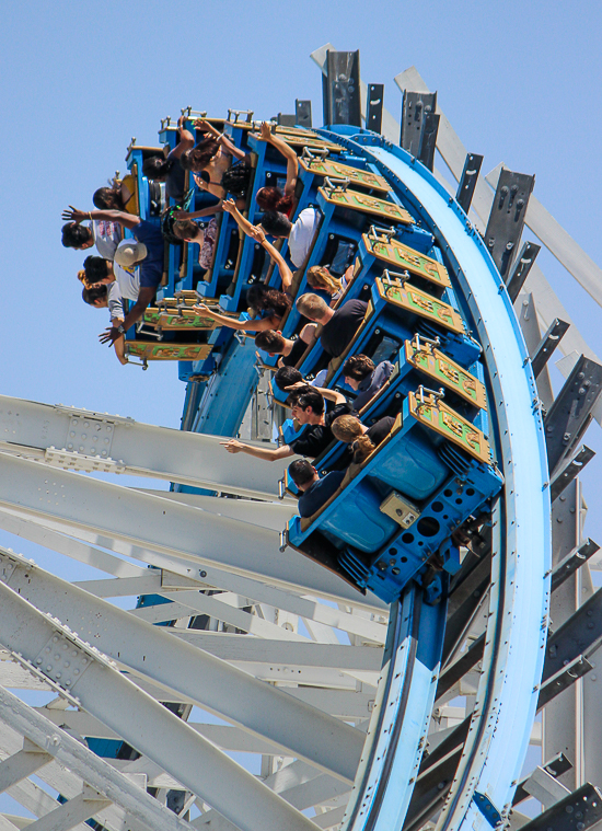  The Twisted Colossus rollercoaster - The American Coaster Enthusiasts Coaster Con 42 at Six Flags Magic Mountain in Valencia, California