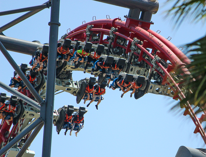 The X2 Rollercoaster - The American Coaster Enthusiasts Coaster Con 42 at Six Flags Magic Mountain in Valencia, California