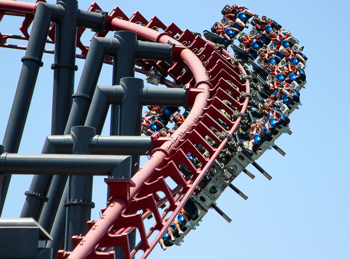 The X2 Rollercoaster - The American Coaster Enthusiasts Coaster Con 42 at Six Flags Magic Mountain in Valencia, California