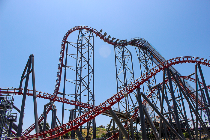 The X2 Rollercoaster - The American Coaster Enthusiasts Coaster Con 42 at Six Flags Magic Mountain in Valencia, California