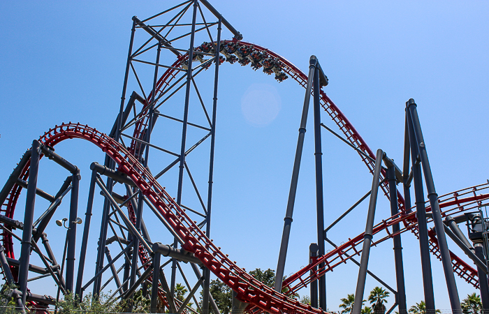 The X2 Rollercoaster - The American Coaster Enthusiasts Coaster Con 42 at Six Flags Magic Mountain in Valencia, California