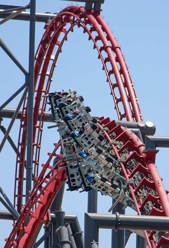 The X2 Rollercoaster - The American Coaster Enthusiasts Coaster Con 42 at Six Flags Magic Mountain in Valencia, California