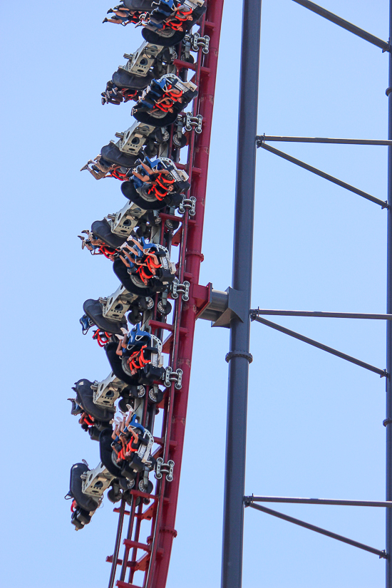 The X2 Rollercoaster - The American Coaster Enthusiasts Coaster Con 42 at Six Flags Magic Mountain in Valencia, California