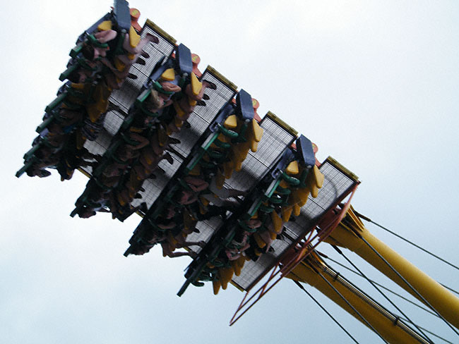 The Catapult at Six Flags New England, Agawam, Massachusetts