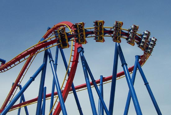 Negative-G Six Flags Over Georgia Superman Ultimate Flight 2002 Pictures