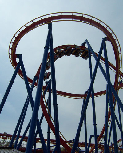 Negative-G Six Flags Over Georgia Superman Ultimate Flight 2002 Pictures
